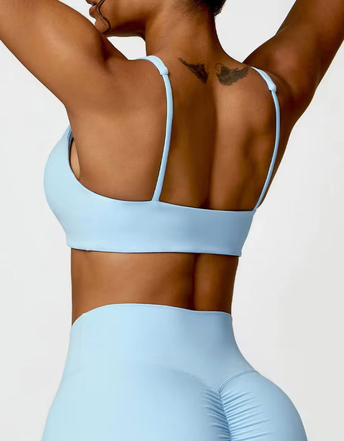 Load image into Gallery viewer, Women Underwear Sports Bras for Fitness Yoga Running Jogging Gym Wear Stretch Padded Sling Sport Top Athletic Vest Yoga Bra
