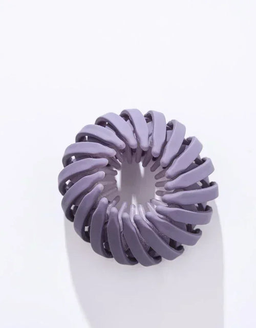 Load image into Gallery viewer, Ponytail Hair Rings Clips Hair Clips Women Bird Nest Shaped Hair Hairpin Simple Magic Lazy Braider Tool Women Hair Accessories
