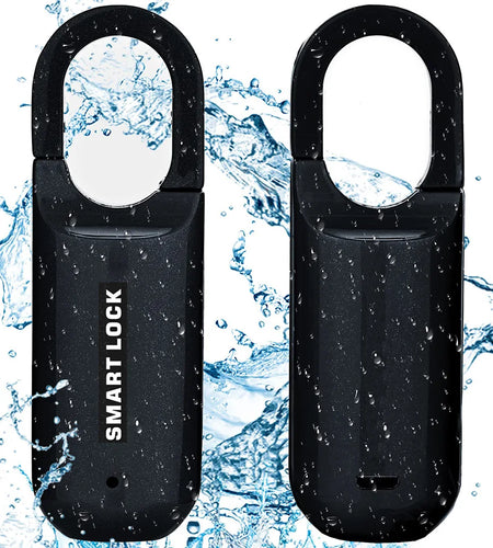 Fingerprint Padlock Smart Keyless Lock for Locker Rechargeable Gym Lock School Locker Lock Biometric Lock Backpack Lock Locker