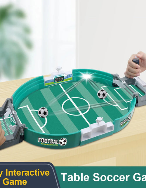Load image into Gallery viewer, Mini Table Soccer Game Easy Installation Interactive Soccer Game Safe Sturdy Football Parent-Child Game for Children Party Gifts
