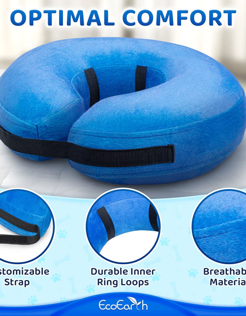 Load image into Gallery viewer, Inflatable Dog Cone (Large), after Surgery Anti-Bite Lick Wound Soft &amp; Comfortable Protective Collar for Cats &amp; Dogs by
