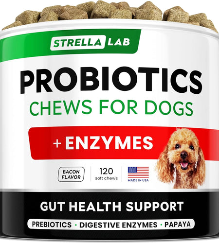 Probiotics, for Dogs, Bacon, 120 Soft Chews, 10 Oz (288 G)
