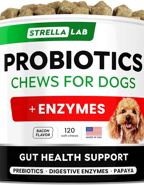 Load image into Gallery viewer, Probiotics, for Dogs, Bacon, 120 Soft Chews, 10 Oz (288 G)
