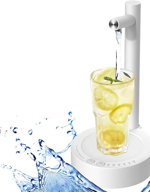 Load image into Gallery viewer, Desktop Water Bottle Dispenser Automatic Smart Electric Water Dispensers for 5 Gallon &amp; Universal Bottles USB Charging 7 Levels
