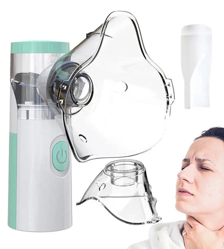 Outdoor Portable Nebulizer Silent Mesh Mini First Aid Kit Handheld Asthma Inhaler Atomizer Kids Adult Saving Emergency Device