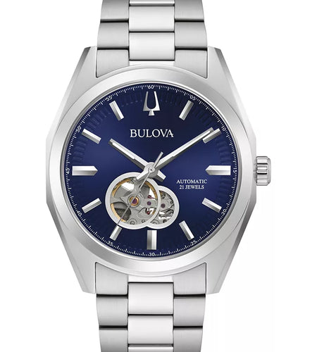 Men'S Automatic Surveyor Stainless Steel Bracelet Watch 42Mm