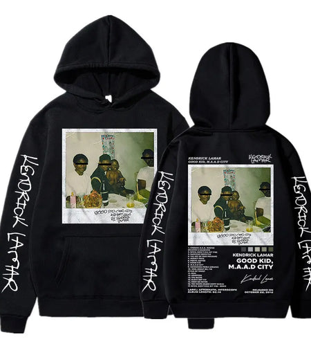 Rapper Kendrick Lamar Printed Hoodies Men Woman Hip Hop Casual Hoodie Sweatshirts Oversized Pullovers Unisex Tracksuits Clothing