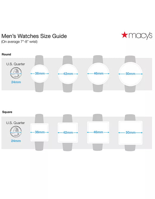 Load image into Gallery viewer, Men&#39;S Futuro Diamond-Accent Stainless Steel Bracelet Watch 31X45Mm, Created for Macy&#39;S
