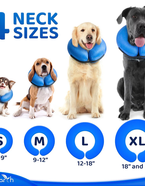 Load image into Gallery viewer, Inflatable Dog Cone (Large), after Surgery Anti-Bite Lick Wound Soft &amp; Comfortable Protective Collar for Cats &amp; Dogs by
