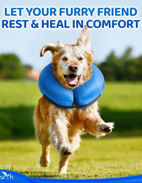 Load image into Gallery viewer, Inflatable Dog Cone (Large), after Surgery Anti-Bite Lick Wound Soft &amp; Comfortable Protective Collar for Cats &amp; Dogs by
