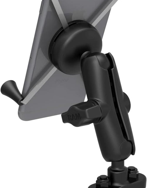 Load image into Gallery viewer, X-Grip Large Phone Mount with Handlebar U-Bolt Base RAM-B-149Z-UN10U with Medium Arm for Motorcycle, ATV/UTV, Bike
