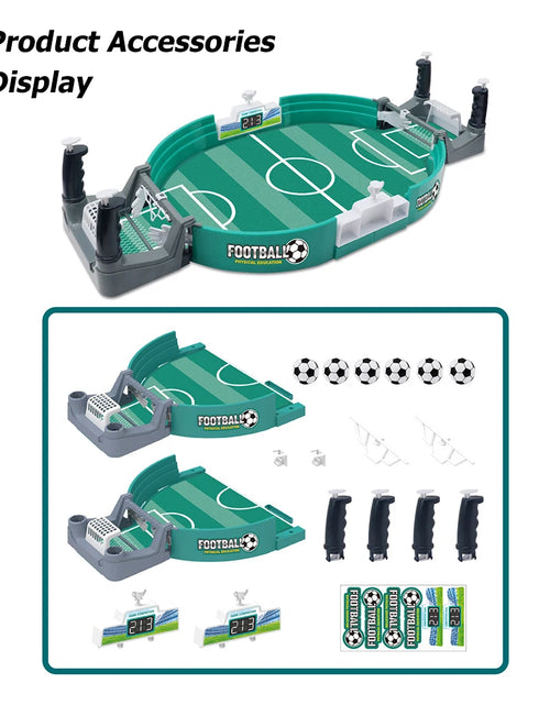 Load image into Gallery viewer, Mini Table Soccer Game Easy Installation Interactive Soccer Game Safe Sturdy Football Parent-Child Game for Children Party Gifts
